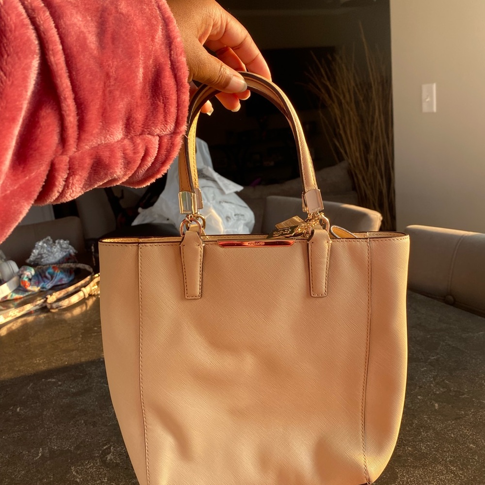 COACH Cream Handbag